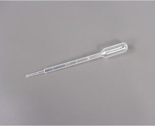 Disposable plastic Transfer Pipettes, Sterile, 1 ml Capillary tip, Individually Wrapped, 400 per box