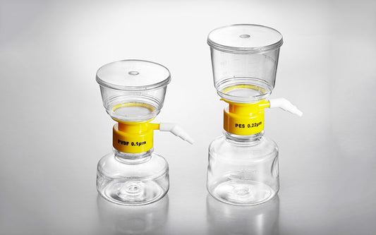 500 ml Sterile Disposable Vacuum Filter with 0.22 µm PES Membrane, 12/case
