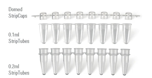 PCR Strip 8-Tubes 125 strips/bag