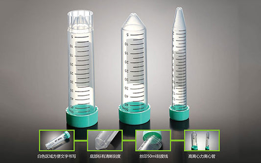 50 ml Conical Centrifuge Tubes, Bulk, Sterile, 500/cs