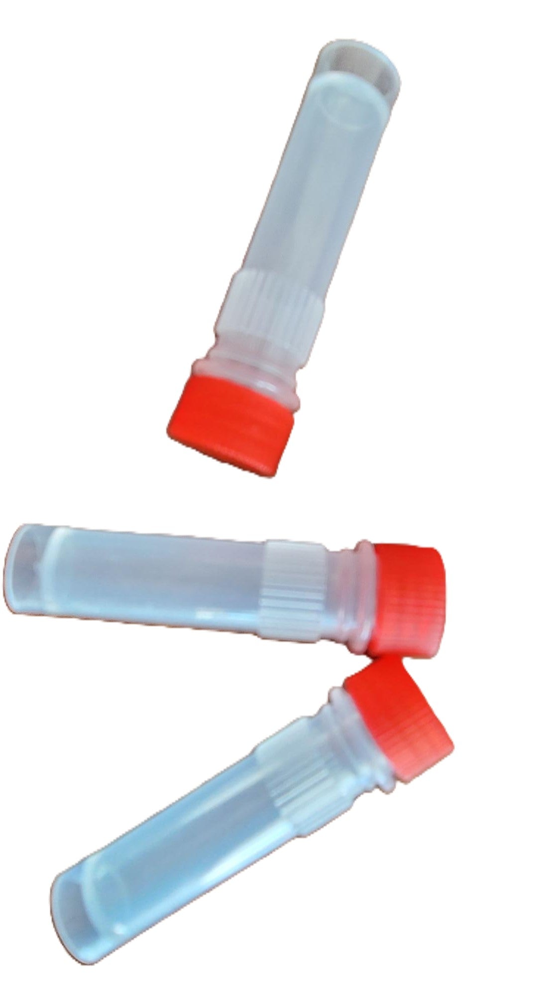 1.8 ml RED Screw Cap Microtubes with silicone gasket, sterile, free of RNase, DNase and pyrogen, 500/bag