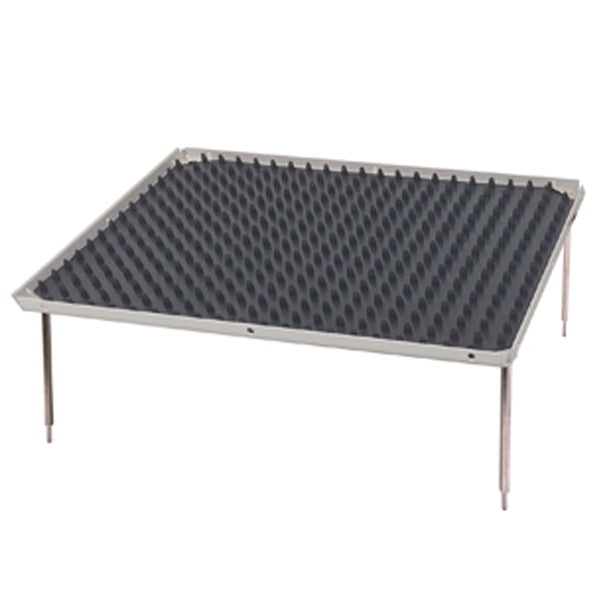 Stacking platform, large 12"x12" with dimpled mat (