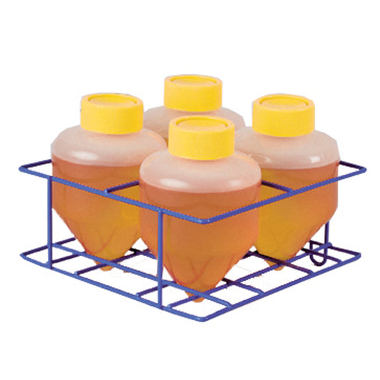 MAGic Clamp™ Tube Rack, 4x500ml or 600ml conical bottles