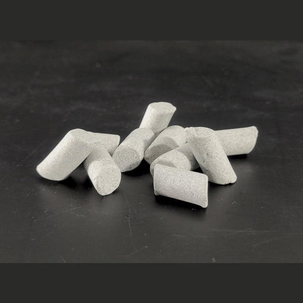 Ceramic grinding bars 3/8X7/8, 45°, angled medium ceramic homogenizers pack of 100